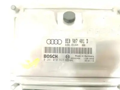 Автозапчасти б/у блок управления двигателем за audi a4 b6 (8e2) 2.5 tdi ссылки oem iam 8e0907401d  0281010823