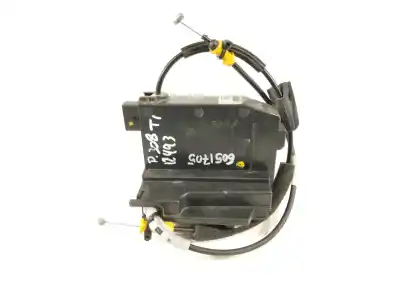 Peça sobressalente para automóvel em segunda mão fechadura da porta traseira esquerda por peugeot 308 access referências oem iam 9807954880