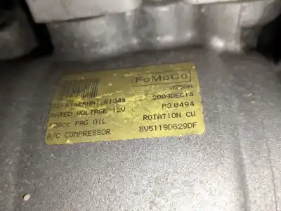 İkinci el araba yedek parçası klima kompresörü için ford fiesta vi (cb1, ccn) 1.6 tdci oem iam referansları 8v5119d629df  