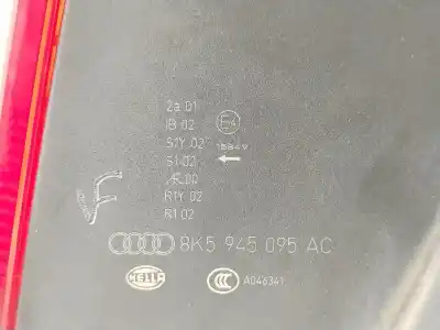 Автозапчасти б/у левый задний фонарь за audi a4 b8 (8k2) 2.0 tdi ссылки oem iam 8k5945095ac  