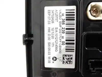 Second-hand car spare part multifunction display for peugeot 208 2020 oem iam references 9836623980  