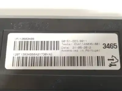 Peça sobressalente para automóvel em segunda mão módulo eletrônico por opel astra j gtc 2.0 cdti (08) referências oem iam 13583465  