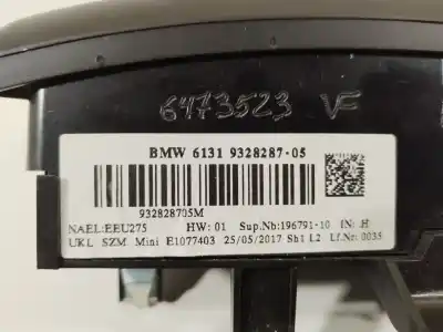 Peça sobressalente para automóvel em segunda mão comandos de alavanca por mini mini (f56) cooper d referências oem iam 61319328287  