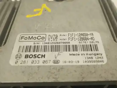 Second-hand car spare part ecu engine control for ford focus iii 1.5 tdci oem iam references f1f112a650ya 0281033067 f1f112b684ad