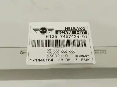 Second-hand car spare part electronic module for mini mini (f56) cooper d oem iam references 61357457434  