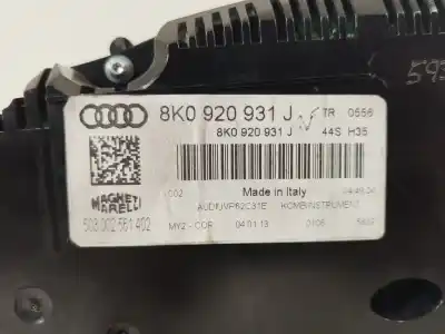 Peça sobressalente para automóvel em segunda mão quadrante por audi a4 b8 (8k2) 2.0 tdi referências oem iam 8k0920931j  