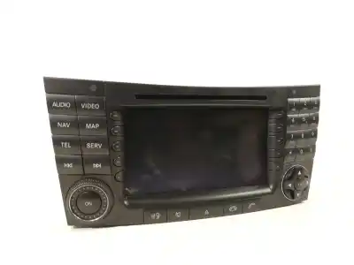Tweedehands auto-onderdeel audiosysteem / radio-cd voor mercedes-benz clase e (w211) e 320 cdi (211.026) oem iam-referenties a2118276842