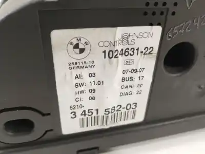 Second-hand car spare part dashboard for bmw x3 (e83) 2.0 sd oem iam references 62103451582  