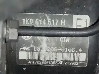 Second-hand car spare part abs for audi a3 (8p) 1.6 102 cv / 75 kw oem iam references 1k0614517h  