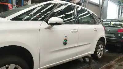 Second-hand car spare part left front door for citroen c4 picasso feel oem iam references   