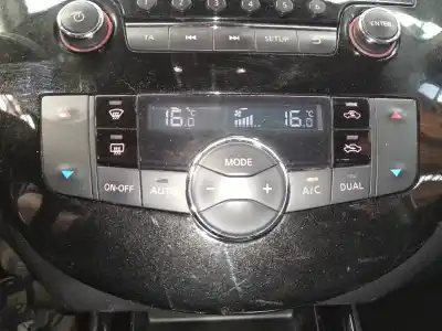 Peça sobressalente para automóvel em segunda mão comando de sofagem (chauffage / ar condicionado) por nissan pulsar fastback (c13) 1.5 dci referências oem iam 