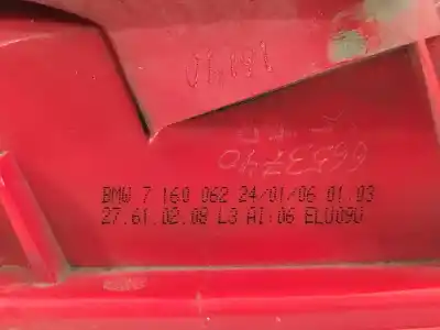 Second-hand car spare part right tailgate light for bmw 3 touring (e91) 325 i oem iam references 7160062  63217160062