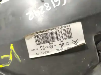 Second-hand car spare part left headlight for citroen c2 (jm_) 1.1 oem iam references 9680128380  