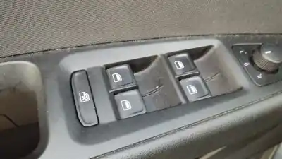 Second-hand car spare part Left Front Power Window Switch for SEAT LEON (5F1) I-Tech OEM IAM references 5G0959857  