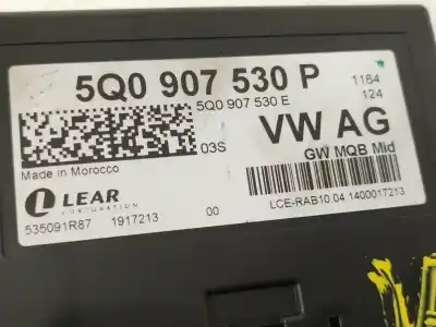 Second-hand car spare part electronic module for seat leon (5f1) i-tech oem iam references 5q0907530p 5q0907530e 535091r87