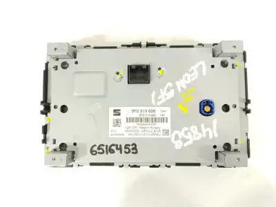 Peça sobressalente para automóvel em segunda mão display gps / multimídia por seat leon (5f1) 1.6 tdi referências oem iam 5f0919606  