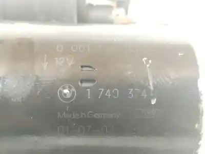 Piesă de schimb auto la mâna a doua electromotor pentru bmw 3 (e46) 320 i referințe oem iam 1740374 12417631558 0001108157