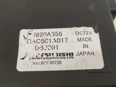 Second-hand car spare part electronic module for peugeot ion electric oem iam references 7820a356  cac501a017