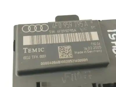 Second-hand car spare part comfort module for audi a6 avant (4f5) 3.0 v6 24v tdi oem iam references 4f0959795a  4f0910795a