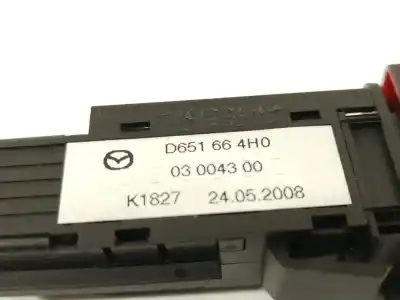 Peça sobressalente para automóvel em segunda mão interruptor 4 piscas - emergência por mazda 2 (de_, dh_) 1.5 (de5fs) referências oem iam d651664h0  