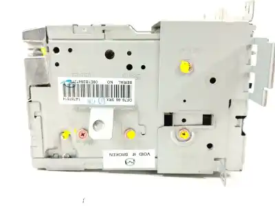 Second-hand car spare part audio system / radio cd for mazda 2 (de_, dh_) 1.5 (de5fs) oem iam references df7666arx  