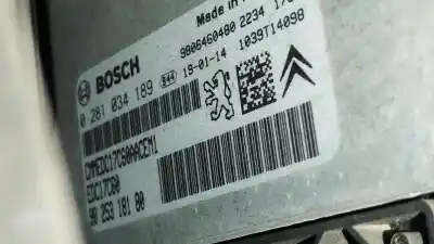 Peça sobressalente para automóvel em segunda mão CENTRALINA DE MOTOR UCE por OPEL COMBO FURGONETA/MONOVOLUMEN (K9) 1.6 D Referências OEM IAM 9825318180  