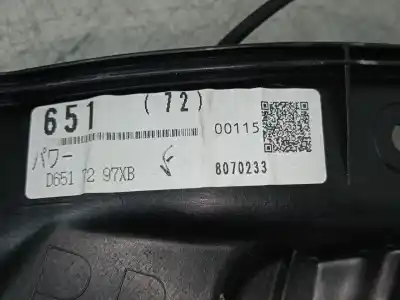 Автозапчасти б/у задний правый стеклорегулятор за mazda 2 (de_, dh_) 1.5 (de5fs) ссылки oem iam d6517297xb  d01g5858x