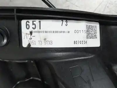 Second-hand car spare part rear left window regulator for mazda 2 (de_, dh_) 1.5 (de5fs) oem iam references d6517397xb  8070234