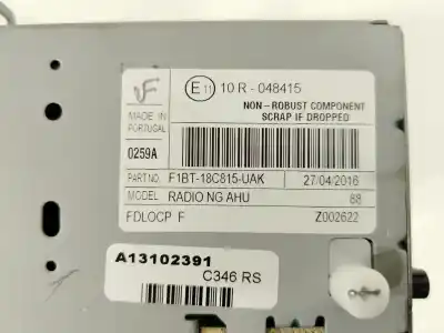 Second-hand car spare part gps navigation system for ford focus turn. titanium oem iam references f1bt18c815uak  