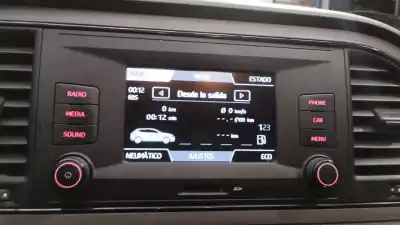 Gebrauchtes Autoersatzteil audiosystem / radio-cd zum seat leon (5f1) 1.6 tdi oem-iam-referenzen 5f0035888a