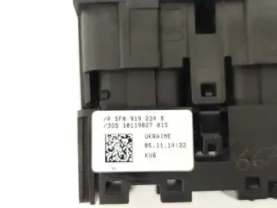 Peça sobressalente para automóvel em segunda mão módulo eletrônico por seat leon (5f1) 1.6 tdi referências oem iam 5f0919234b  