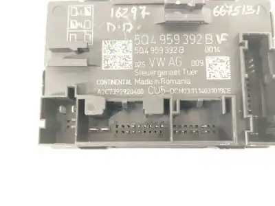 Second-hand car spare part comfort module for seat leon (5f1) 1.6 tdi oem iam references 5q4959392b  