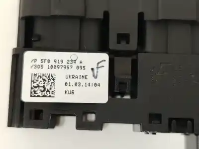 Peça sobressalente para automóvel em segunda mão módulo eletrônico por seat leon (5f1) i-tech referências oem iam 5f0919234a  