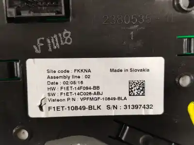 Peça sobressalente para automóvel em segunda mão quadrante por ford focus turn. titanium referências oem iam f1et10849blk 23805351 f1et14f094bb