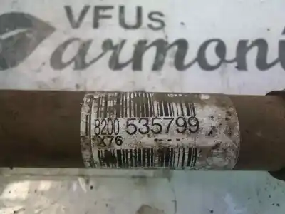 Автозапчастина б/у передня ліва трансмісія для renault kangoo (f/kc0) expression посилання на oem iam 8200535799  