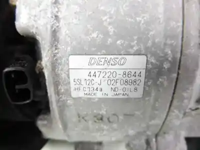 Peça sobressalente para automóvel em segunda mão compressor de ar condicionado a/a a/c por fiat stilo (192) 1.9 jtd / 1.9 jtd 115 active referências oem iam 4472208644  