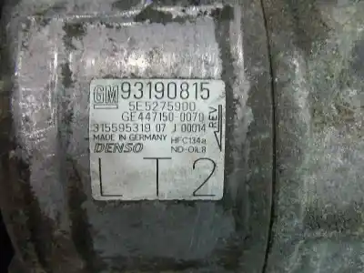 Second-hand car spare part air conditioning compressor for opel corsa d enjoy oem iam references 93190815  4471500070