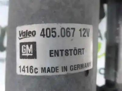 Second-hand car spare part front windshield wiper motor for opel corsa d enjoy oem iam references 13182340 367546129 405067