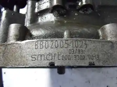 Автозапчастина б/у коробка передач для smart coupe 0.6 turbo cat посилання на oem iam 0003226v011 bb020051024 013981007101