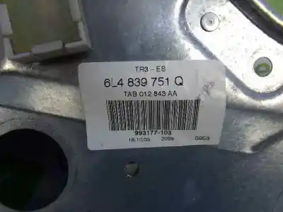 Автозапчастина б/у регулятор склона задній лівий для seat cordoba berlina (6l2) signo/a посилання на oem iam 6l4839751q  6q0959811a