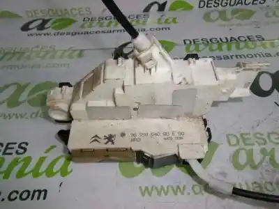 Second-hand car spare part rear right door lock for peugeot 407 sport oem iam references 9659854080