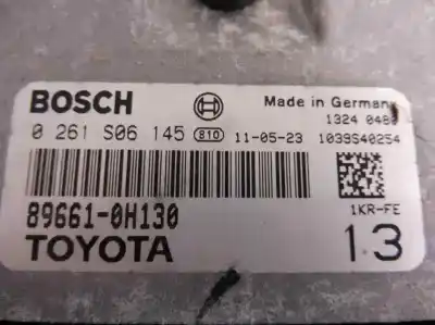 Автозапчастина б/у ебу контролер двигуна для toyota aygo (kgb/wnb) live посилання на oem iam 896610h130  0261s06145