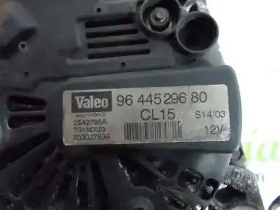Pezzo di ricambio per auto di seconda mano alternatore per citroen c3 1.4 hdi cool riferimenti oem iam 9644529680  