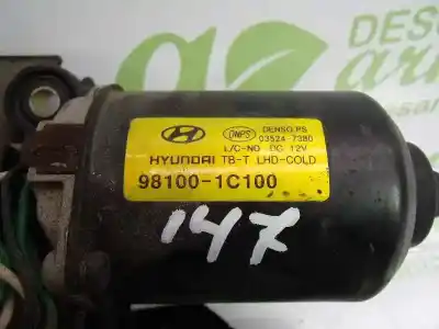 Автозапчасти б/у мотор переднего стеклоочистителя за hyundai getz (tb) 1.5 crdi ссылки oem iam 981001c100  035247380