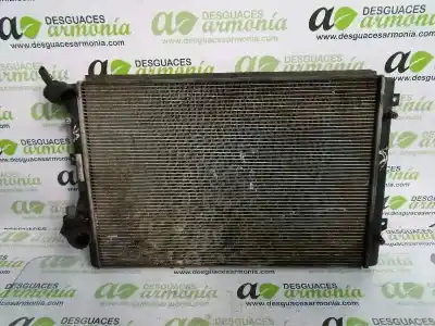 Автозапчастина б/у водяний радіатор для volkswagen caddy ka/kb (2k) life посилання на oem iam 1k0121251l  