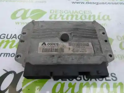 Second-hand car spare part ecu engine control for renault megane ii berlina 5p pack authentique (e) oem iam references 8200242405  8200283924