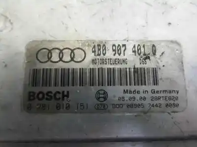Автозапчасти б/у блок управления двигателем за audi a6 avant (4b5) 2.5 v6 24v tdi ссылки oem iam 4b0907401q  0281010151