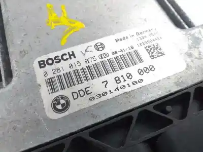 Second-hand car spare part ecu engine control for bmw serie 3 berlina (e90) 320d oem iam references 7810000  0281015075