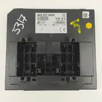 Peça sobressalente para automóvel em segunda mão módulo eletrônico por seat ibiza (6p1) fr referências oem iam 6c0937089d
