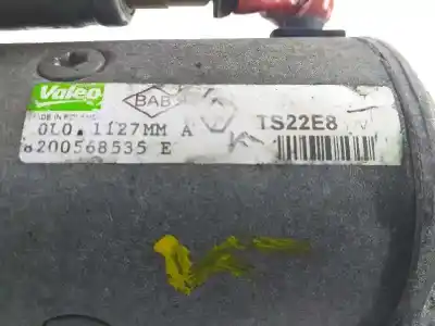 Peça sobressalente para automóvel em segunda mão motor de arranque por renault latitude privilege referências oem iam 8200568535e  